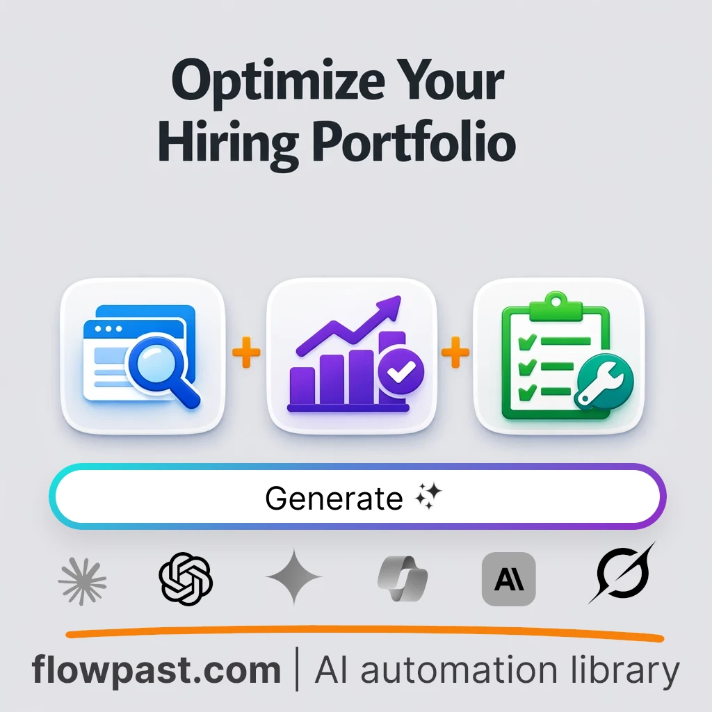 Evaluate Hiring Impact of Portfolios AI Prompt - AI prompt template