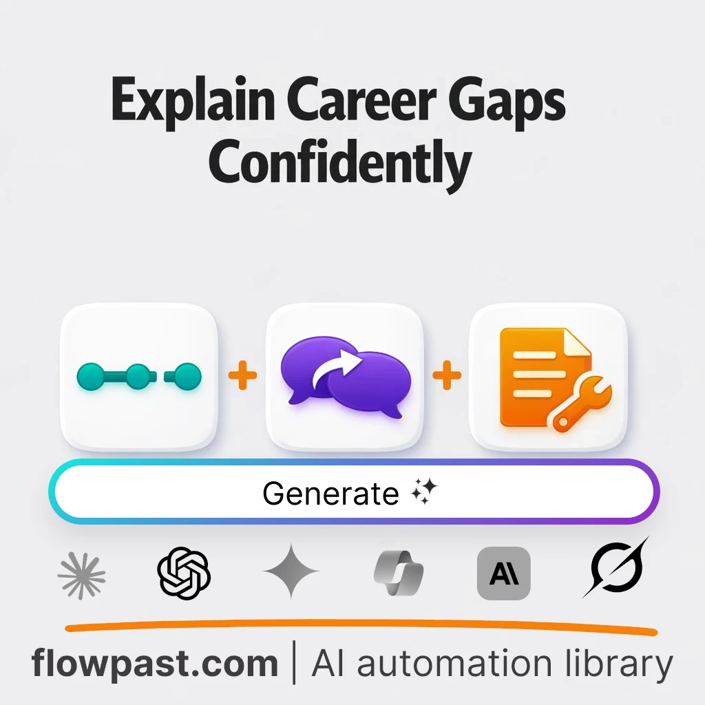 Employment Gap Reframe Templates AI Prompt - AI prompt template