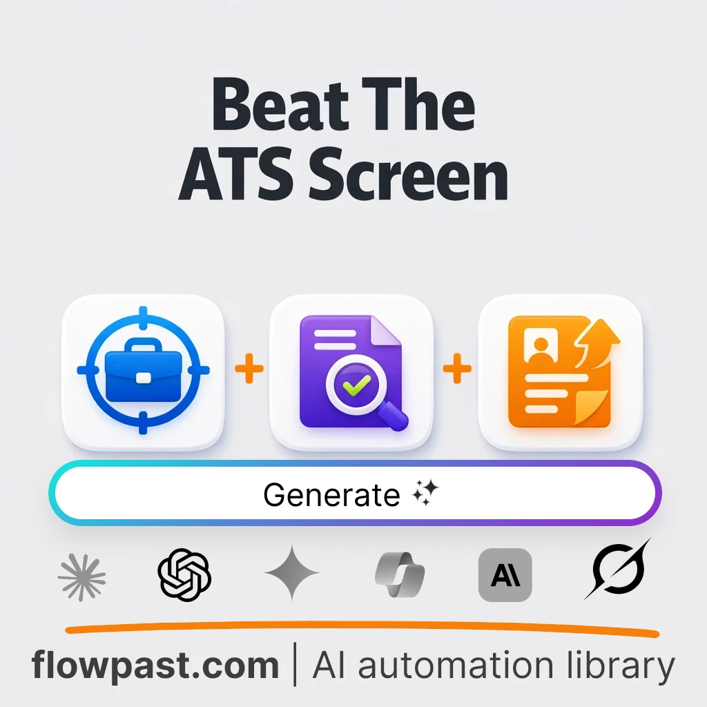 ATS Hiring Briefing and Resume Fixes AI Prompt - AI prompt template
