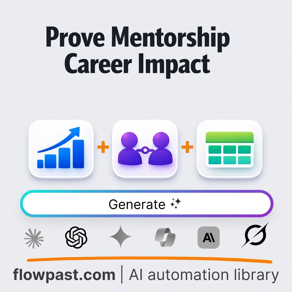 Mentorship Impact Research Brief AI Prompt - AI prompt template