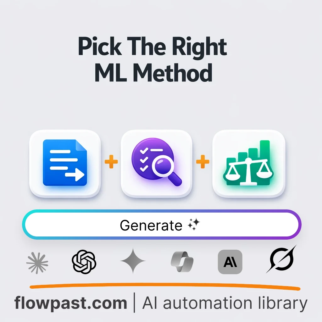 Evaluate ML Model Fit for Any Use Case AI Prompt - AI prompt template