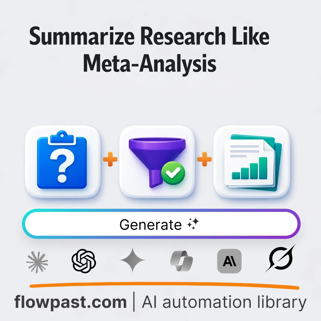Write Evidence Synthesis With this AI Prompt - AI prompt template
