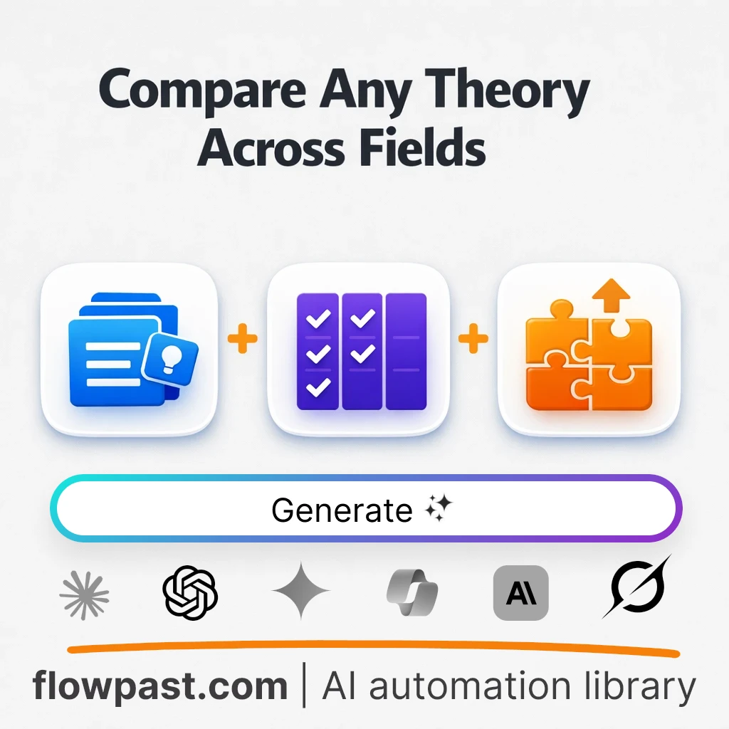 Build a Cross-Discipline Analysis Mega-Prompt AI Prompt - AI prompt template
