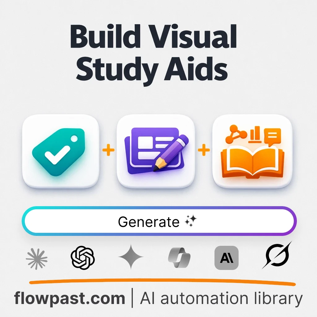 Build Visual Study Aid Playbooks AI Prompt - AI prompt template