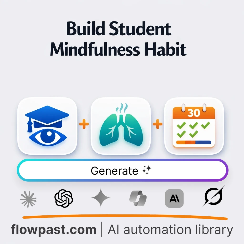 Build a 30-Day Student Mindfulness Program AI Prompt - AI prompt template