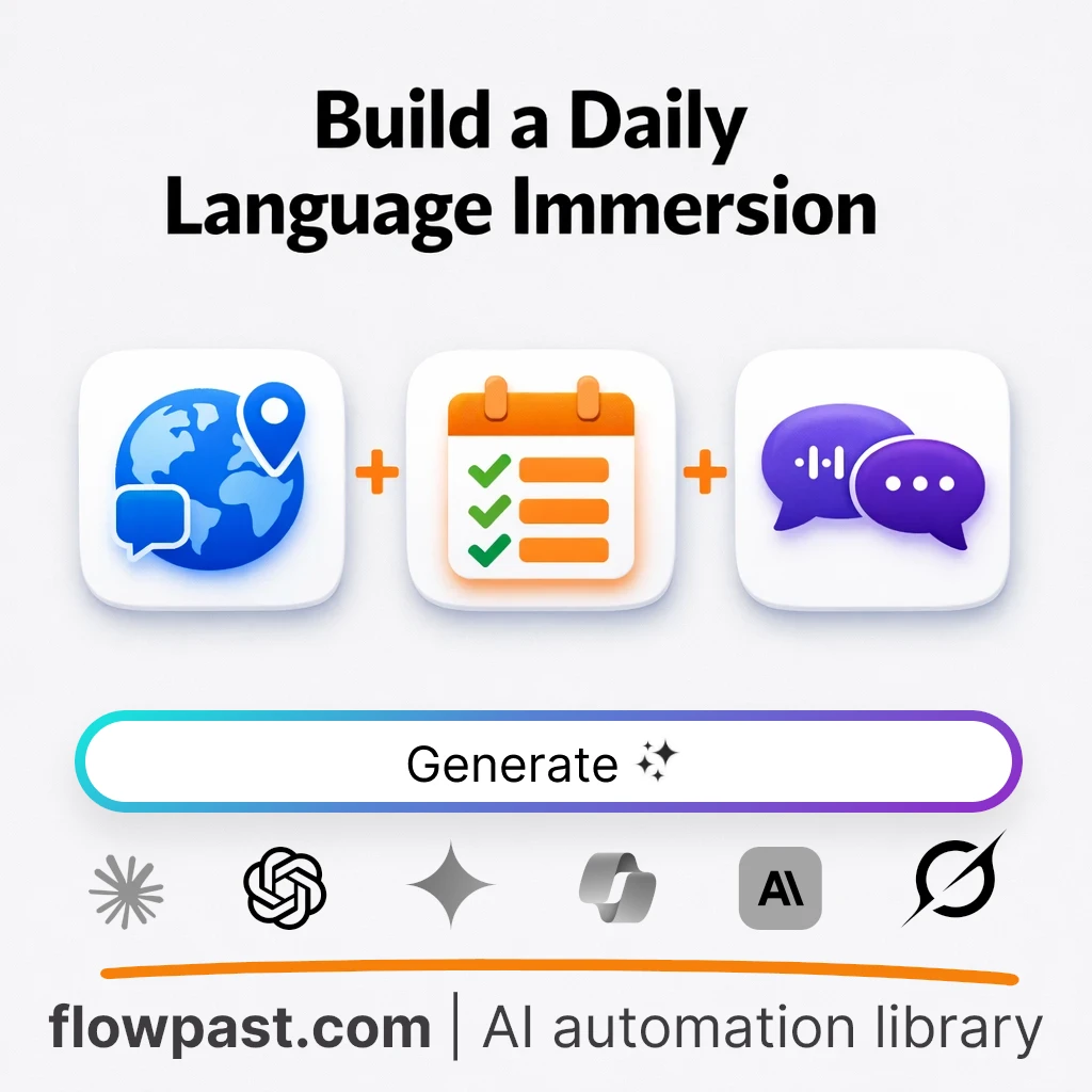 Build a Language Immersion Planner with this AI Prompt - AI prompt template
