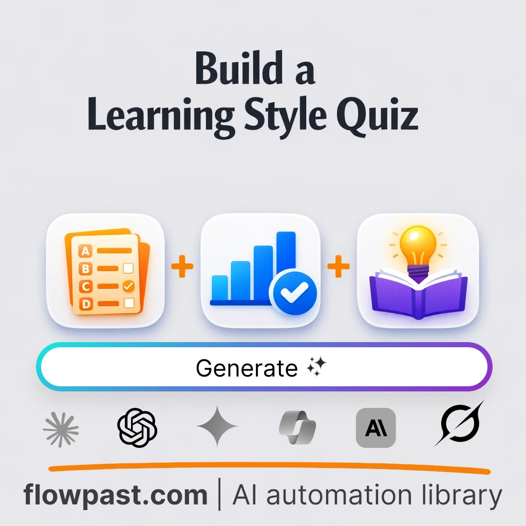 Create a Learning Style Quiz and Study Plan AI Prompt - AI prompt template
