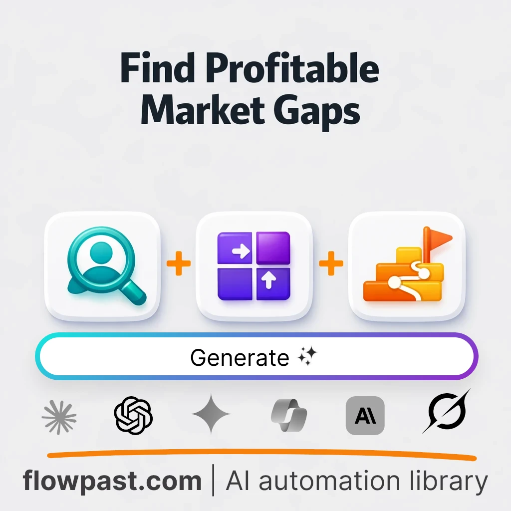 Find Market Gaps and Rank Opportunities AI Prompt - AI prompt template