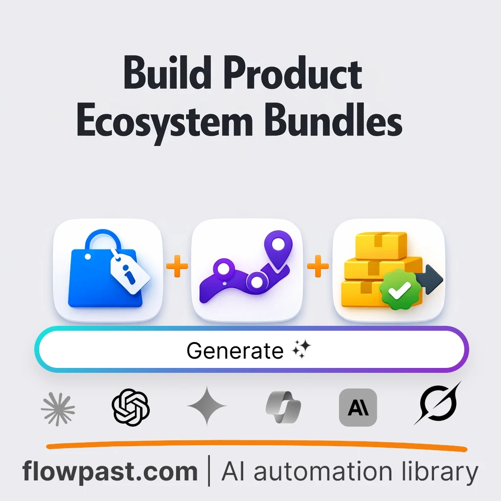Build Product Ecosystems with this AI Prompt - AI prompt template