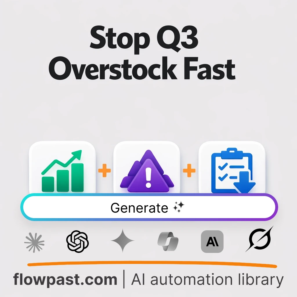 Fix Q3 Overstock With this AI Prompt - AI prompt template