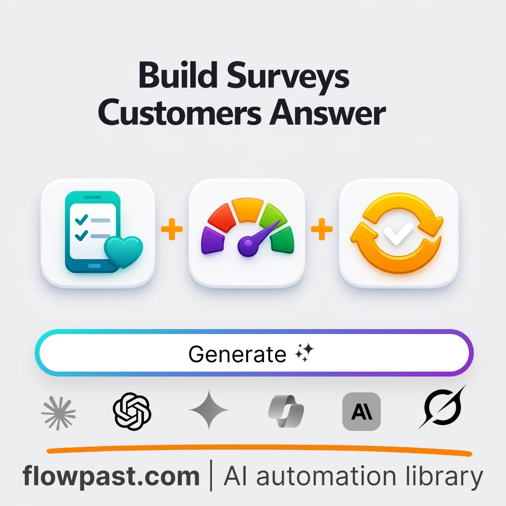 Build a Post-Purchase Survey Ecosystem with this AI Prompt - AI prompt template
