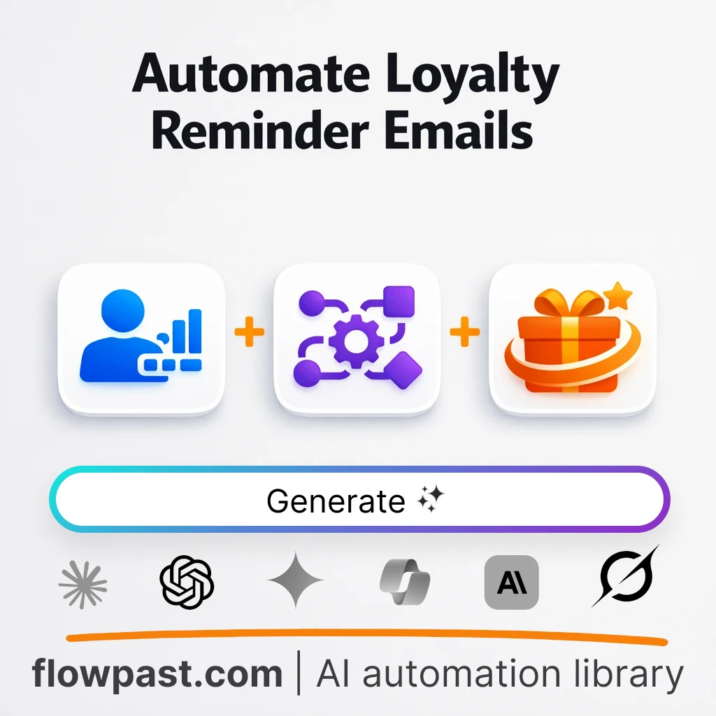Build a Loyalty Reminder Email Ecosystem with this AI Prompt - AI prompt template