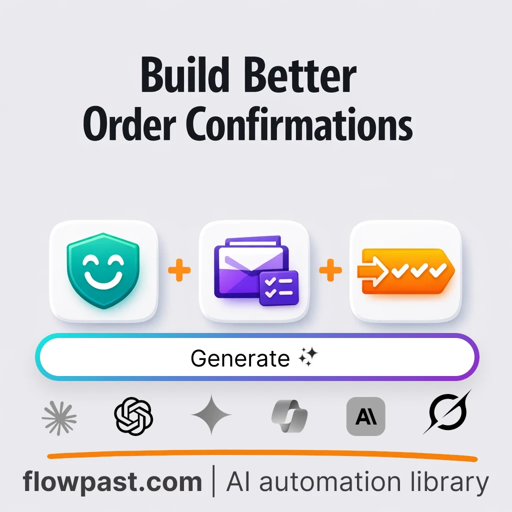 Design Order Confirmation Emails AI Prompt - AI prompt template