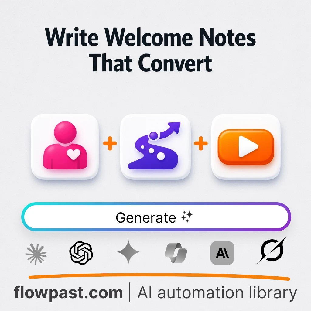 Write Customer Welcome Notes with this AI Prompt - AI prompt template