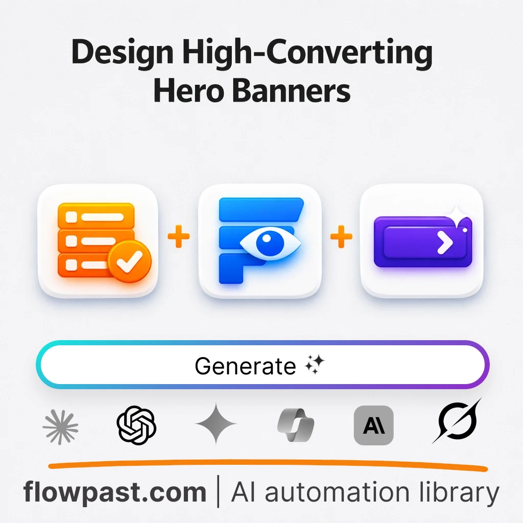 AI Prompt to Design an F-Pattern Homepage Hero Banner - AI prompt template