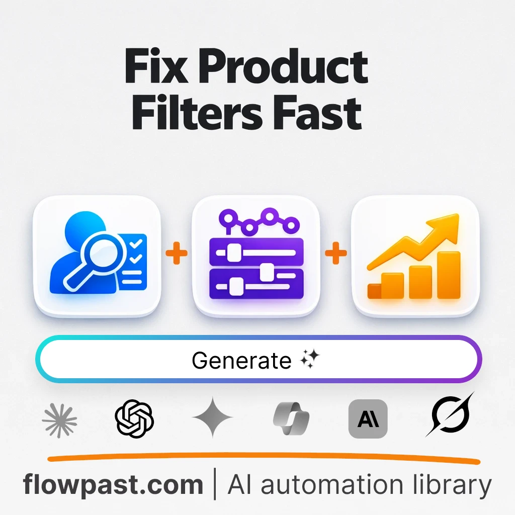 Faceted Navigation Overhaul Plan AI Prompt - AI prompt template