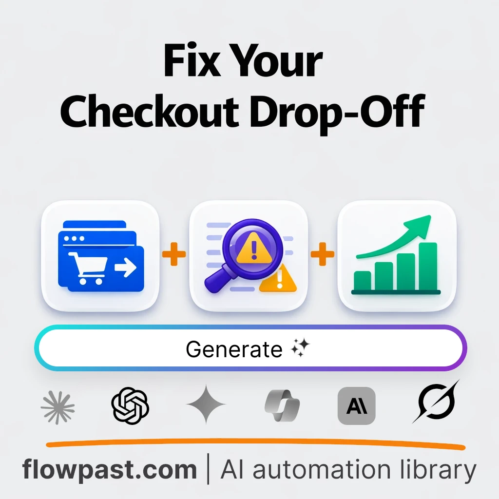 Reduce Cart Abandonment Checkout Audit AI Prompt - AI prompt template