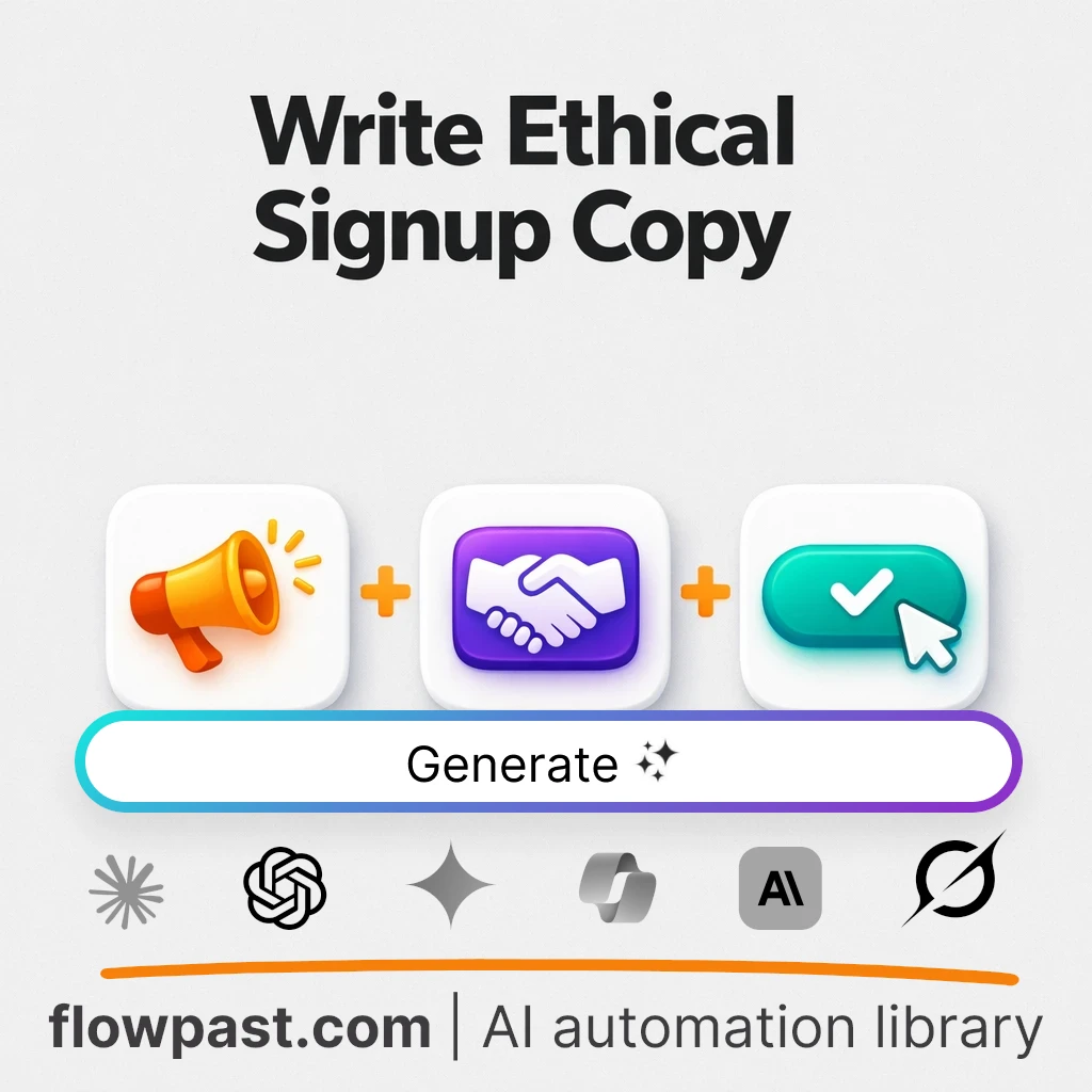 Write Newsletter Signup Copy with this AI Prompt - AI prompt template