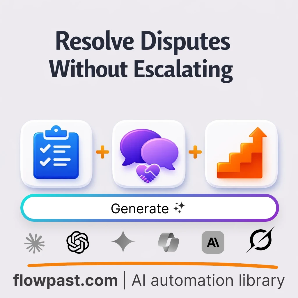 Write Dispute Message Templates with this AI Prompt - AI prompt template