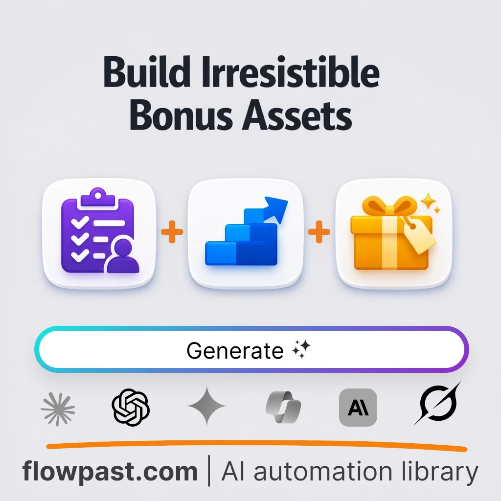 Build a Bonus Ladder Plan with this AI Prompt - AI prompt template