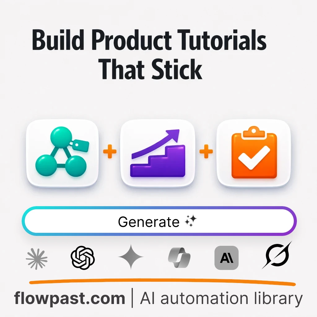 Build Product Tutorial Programs with this AI Prompt - AI prompt template