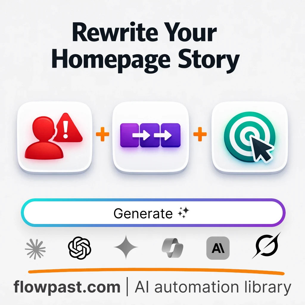 Build a StoryBrand Homepage Strategy AI Prompt - AI prompt template