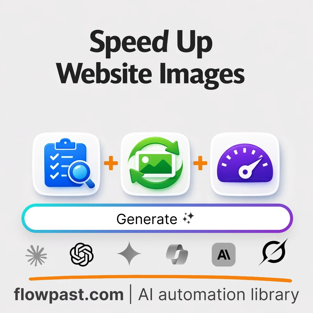 Build a Phased Image Optimization Roadmap AI Prompt - AI prompt template