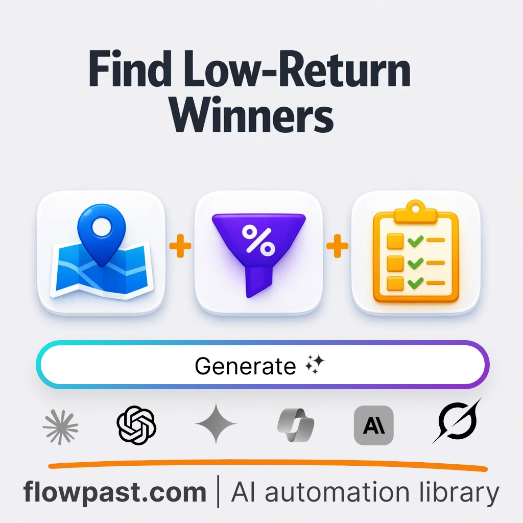 Find High-Margin Low-Return Product Categories AI Prompt - AI prompt template