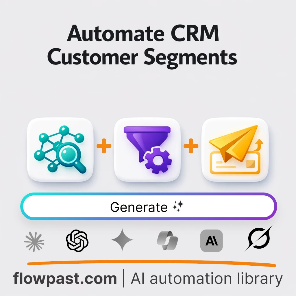 Build Dynamic CRM Segments with this AI Prompt - AI prompt template