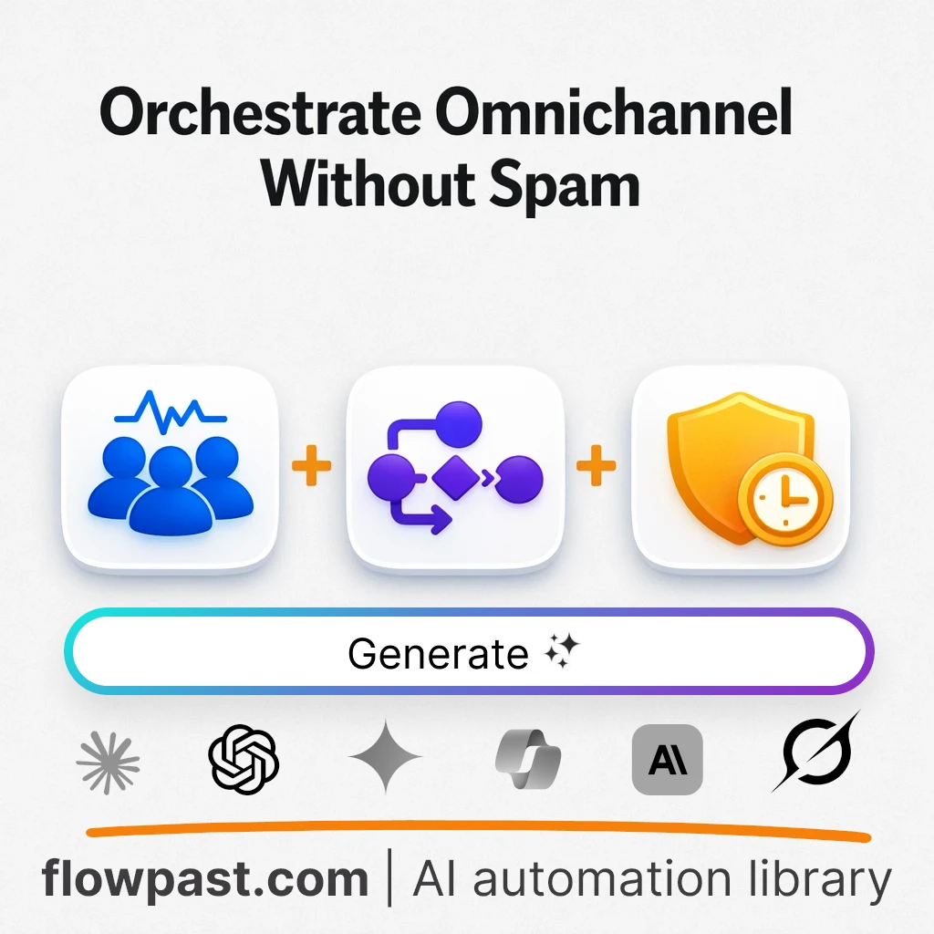Build Omnichannel Orchestration Workflows AI Prompt - AI prompt template