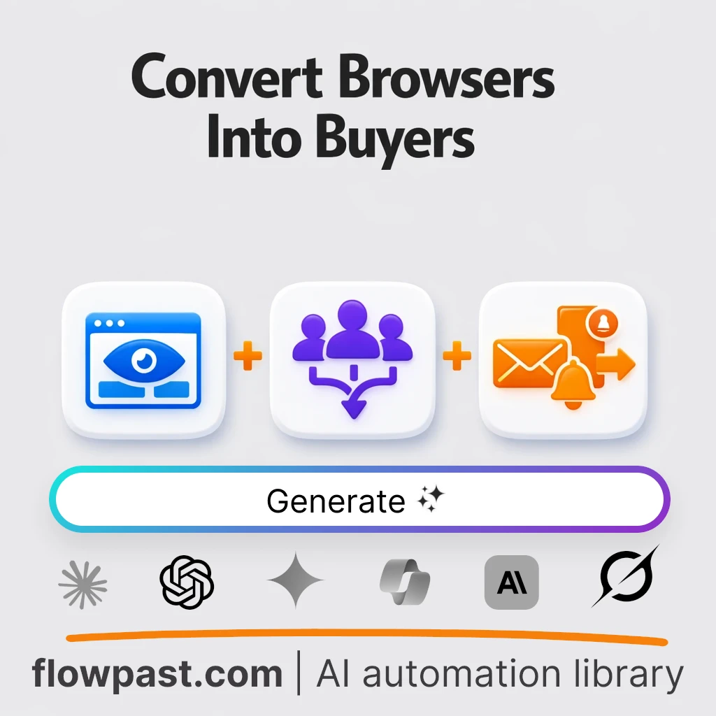 Build Abandoned Browse Automation Blueprint AI Prompt - AI prompt template