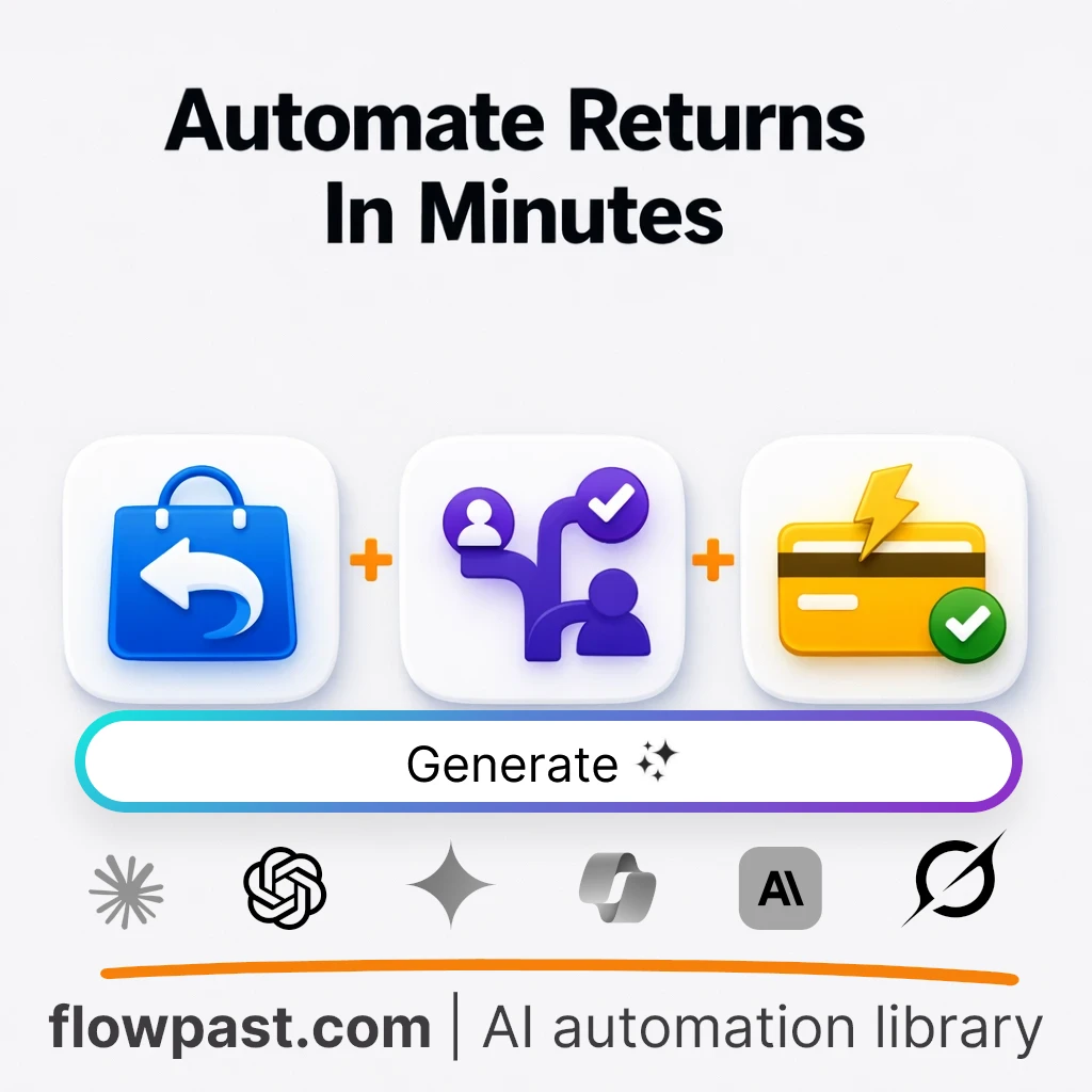 Build a Returns and Refund Automation System AI Prompt - AI prompt template