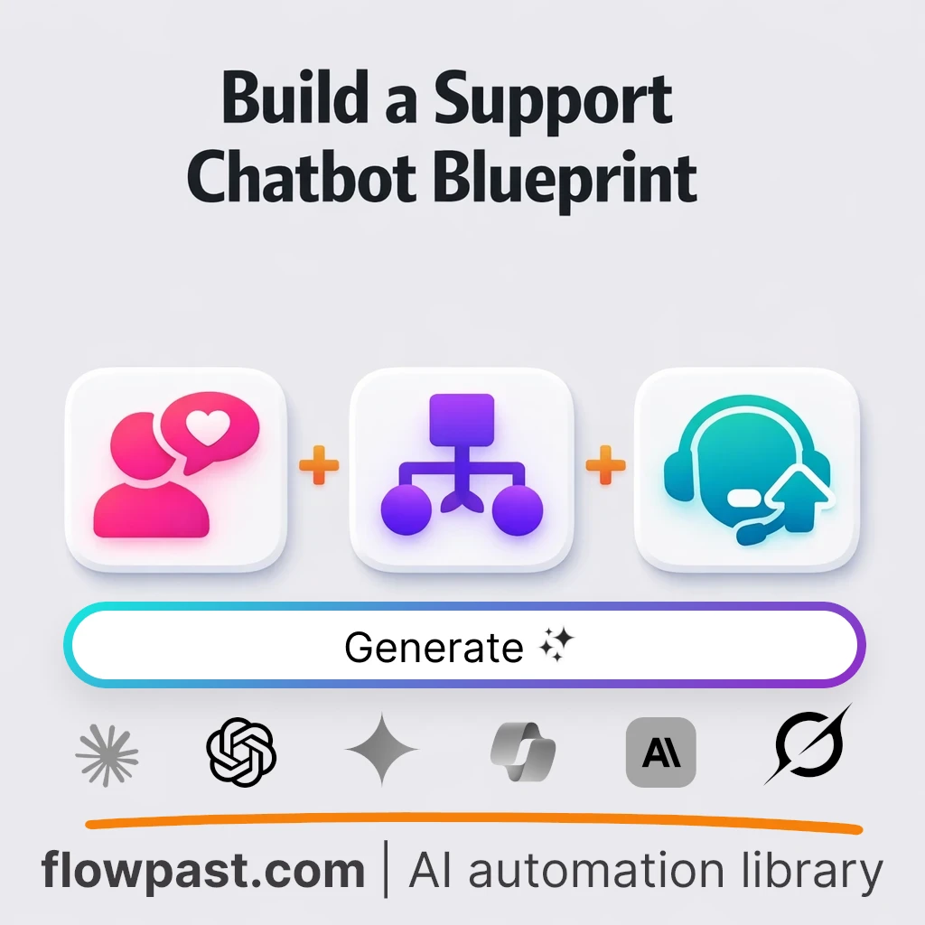 Build Support Chatbot Flows with this AI Prompt - AI prompt template
