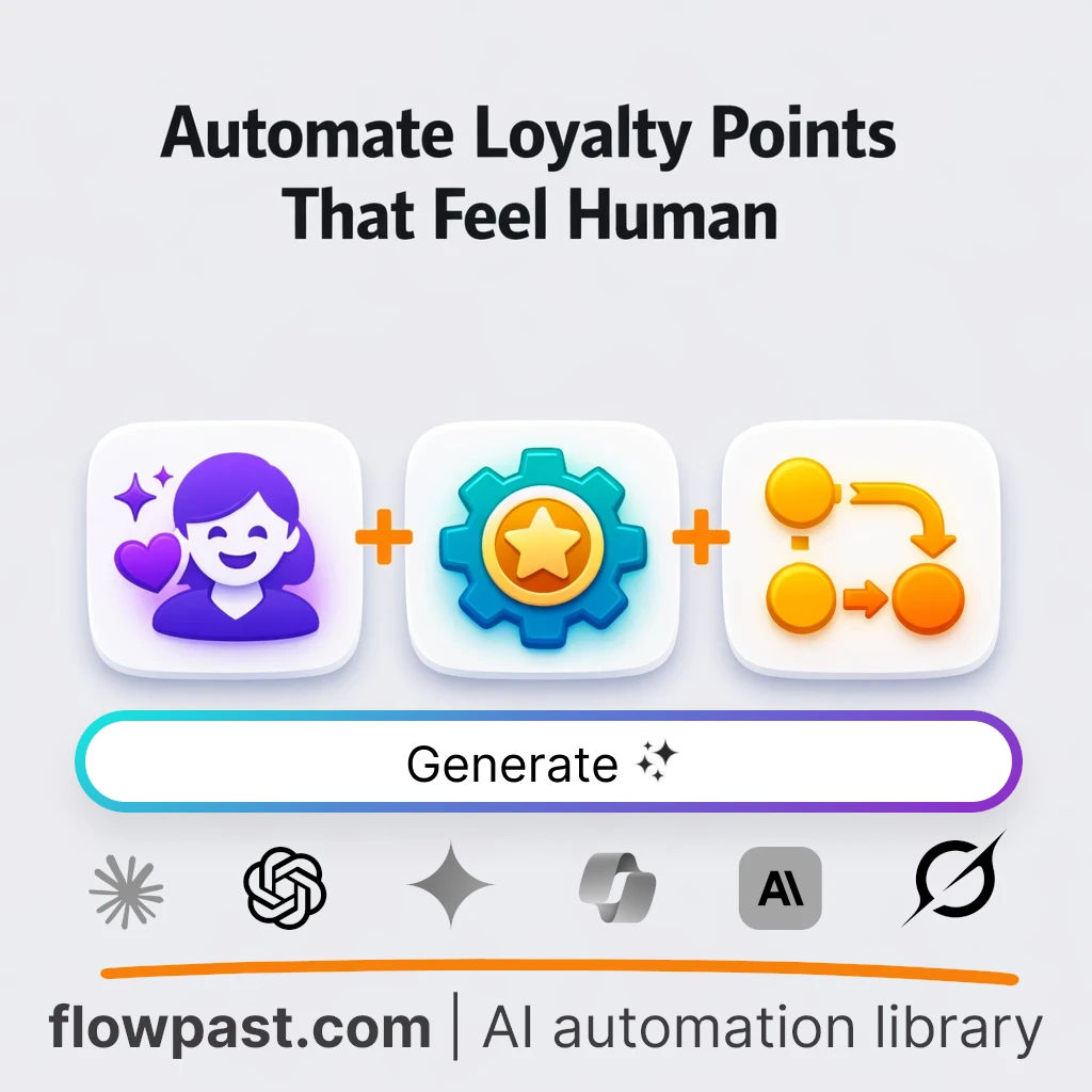 Build a Loyalty Points Automation Blueprint AI Prompt - AI prompt template