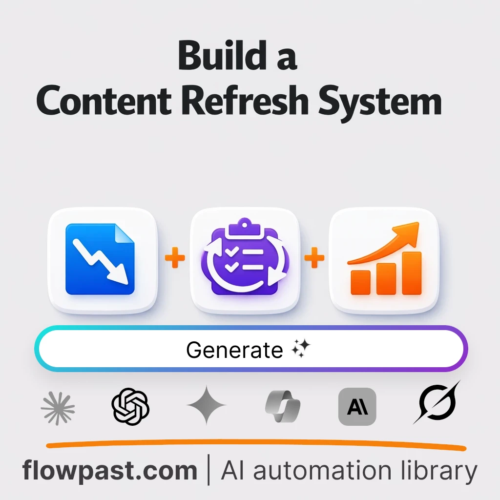 Content Revival System and 90-Day Plan AI Prompt - AI prompt template