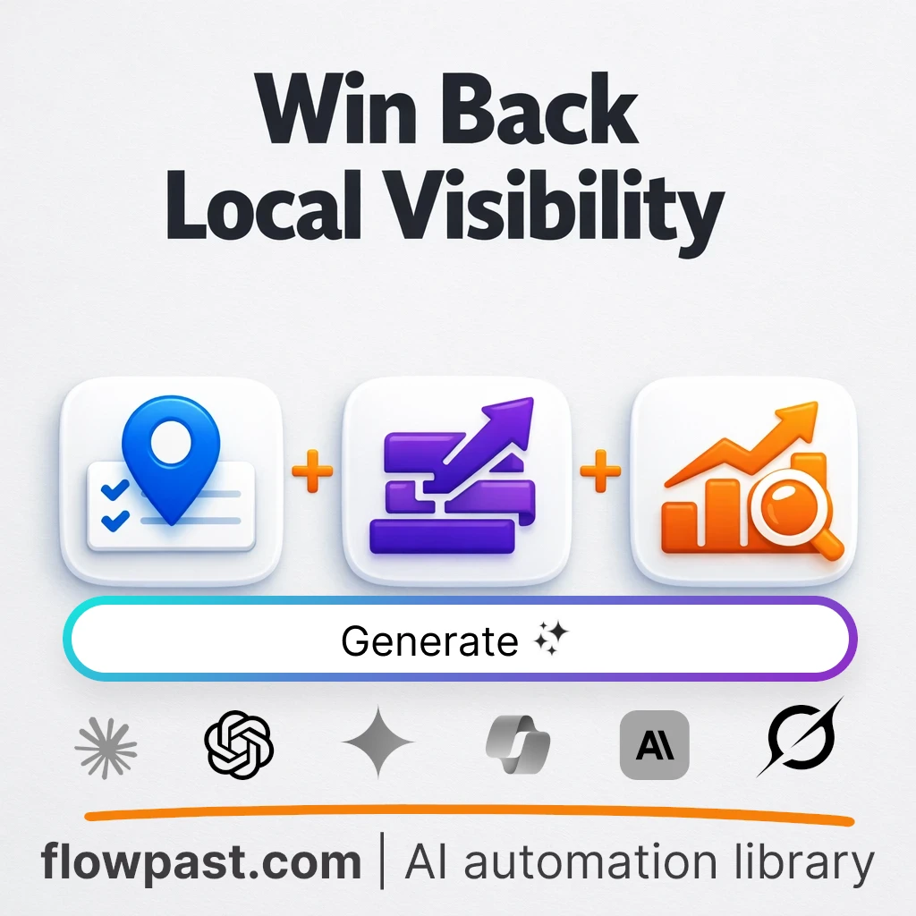 Build a Local Maps Ranking Roadmap with this AI Prompt - AI prompt template