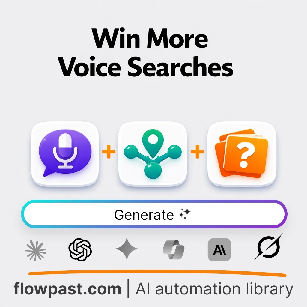 AI Prompt to Build a Voice Search Plan for E-commerce - AI prompt template