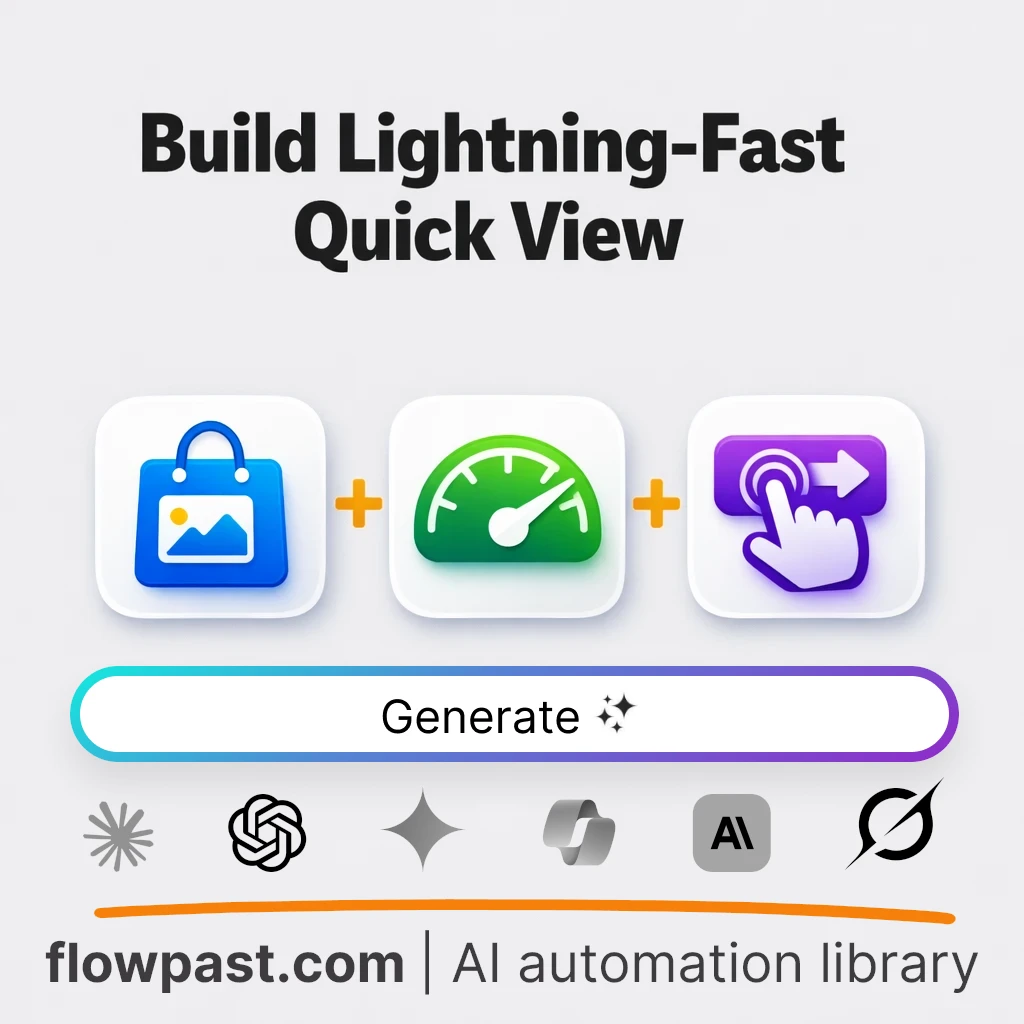 Design Mobile Quick-View Product Cards AI Prompt - AI prompt template