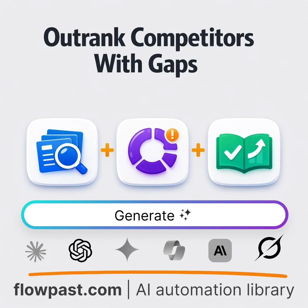 Create a Competitor Listing Gap Audit with this AI Prompt - AI prompt template