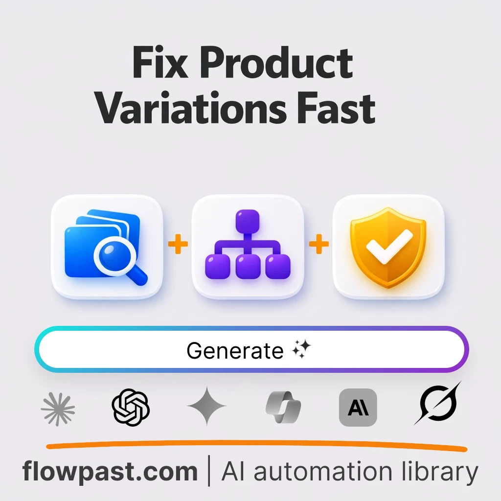 Build Variant Listing Blueprints with this AI Prompt - AI prompt template