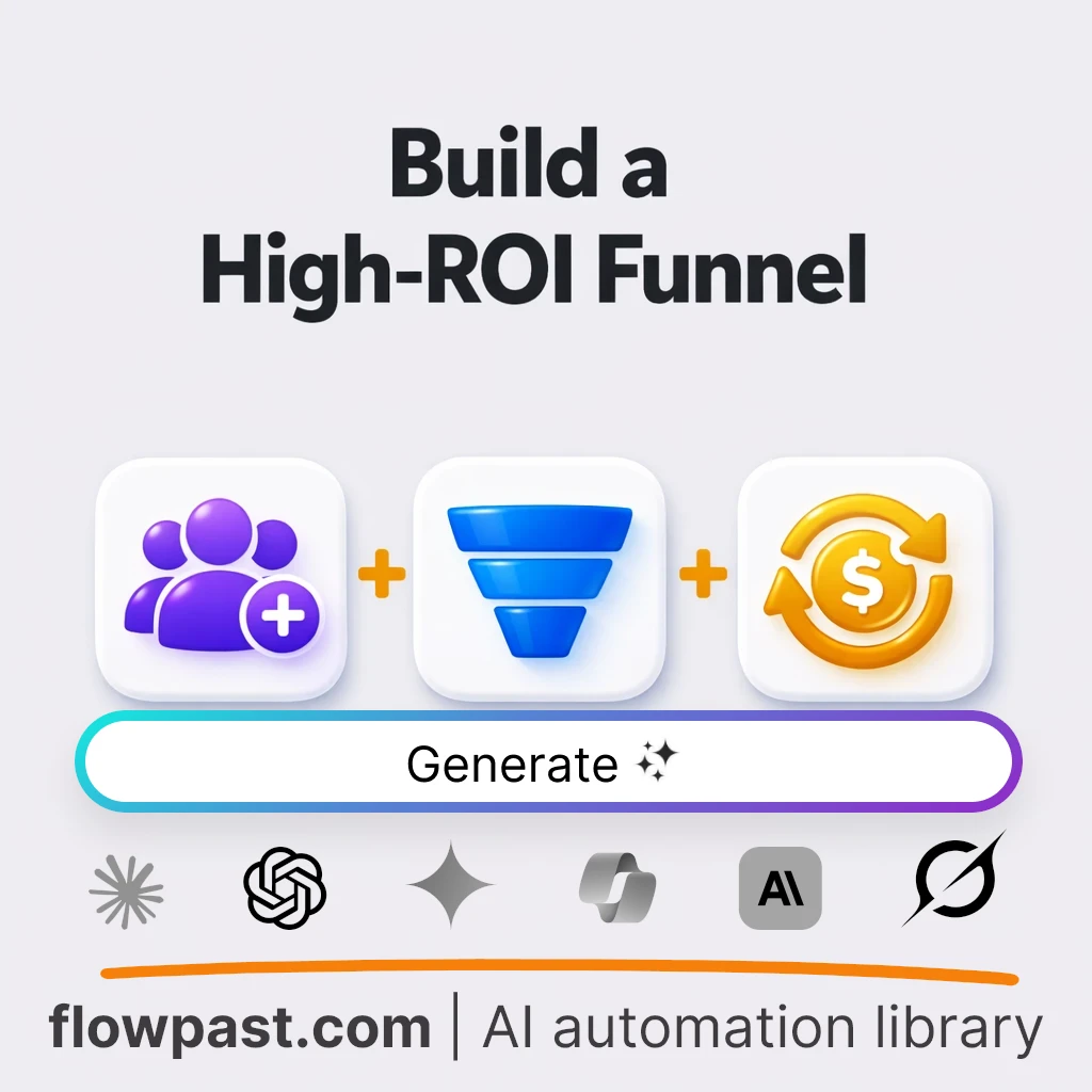 Build a Full-Funnel Sales Blueprint with this AI Prompt - AI prompt template