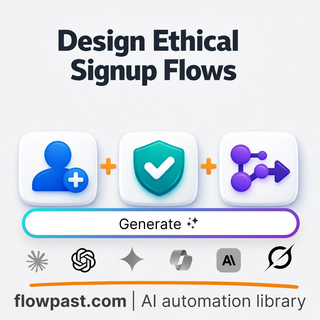 Design a Trust-Centered Onboarding Flow with this AI Prompt - AI prompt template