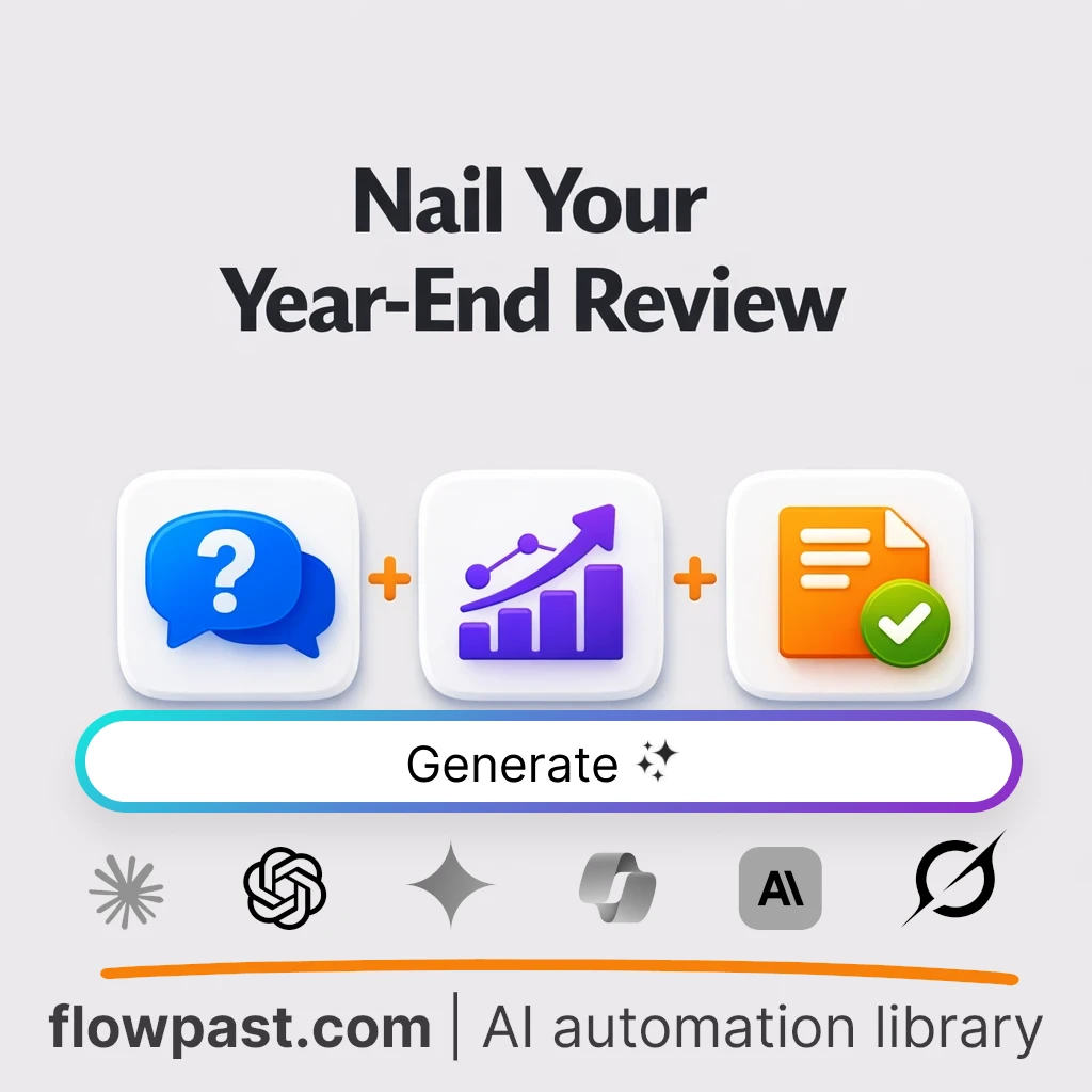 Write Year-End Self-Assessment AI Prompt - AI prompt template