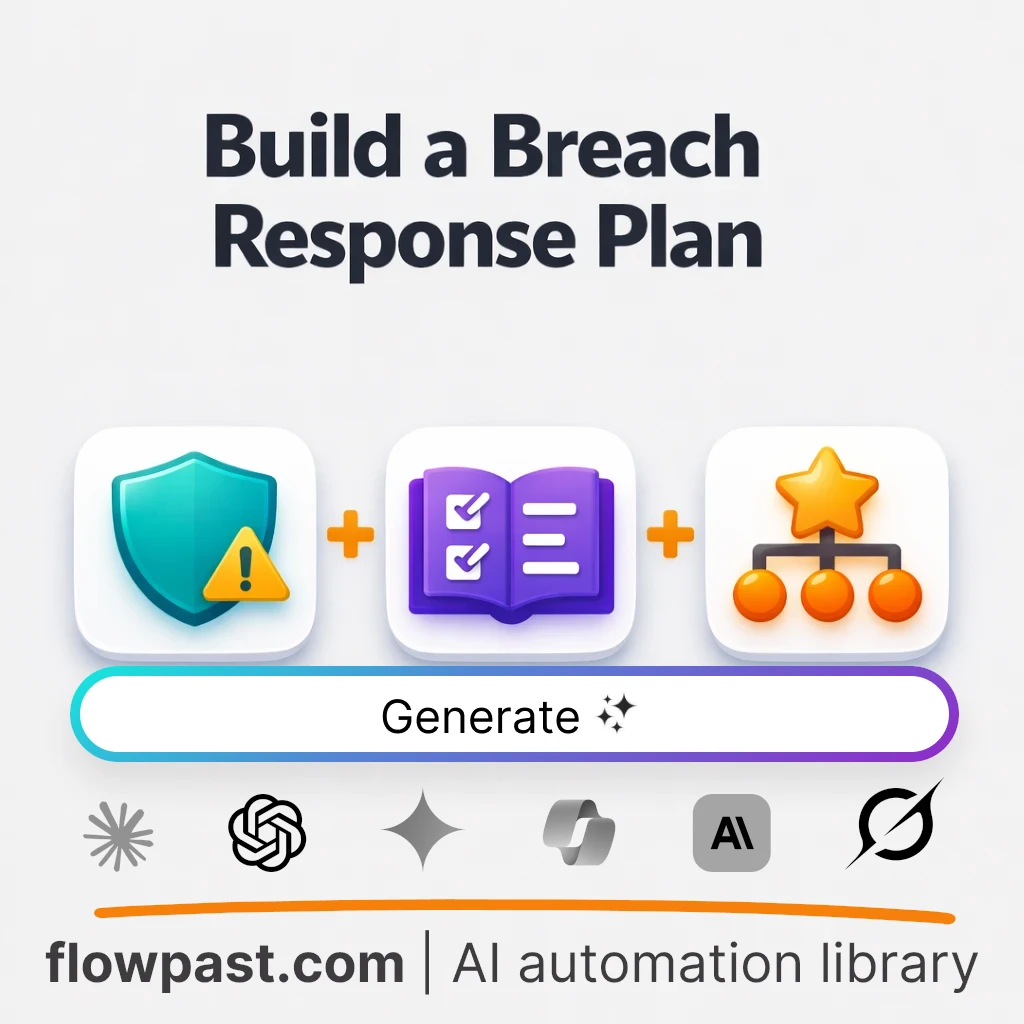 Build a NIST 800-61 Incident Response Plan AI Prompt - AI prompt template