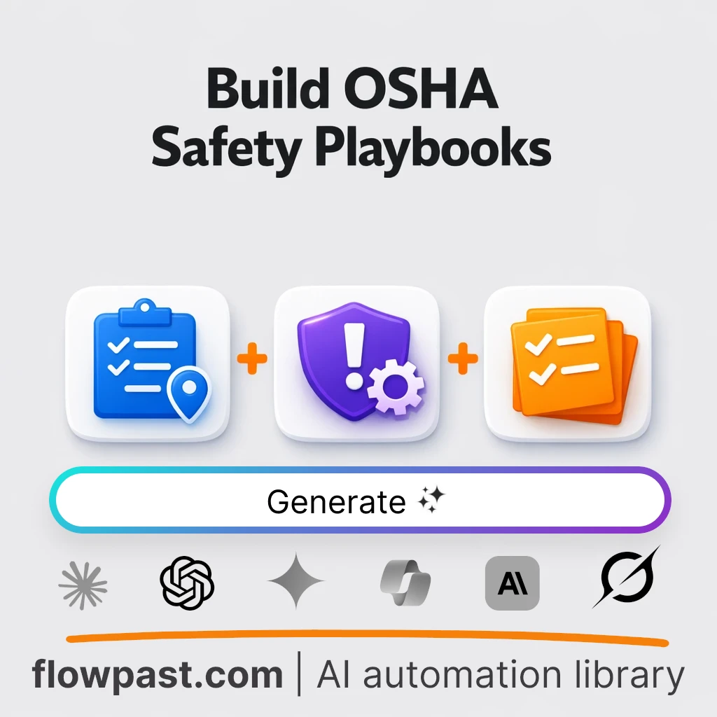 Build OSHA 1910 Workplace Safety Guidelines AI Prompt - AI prompt template