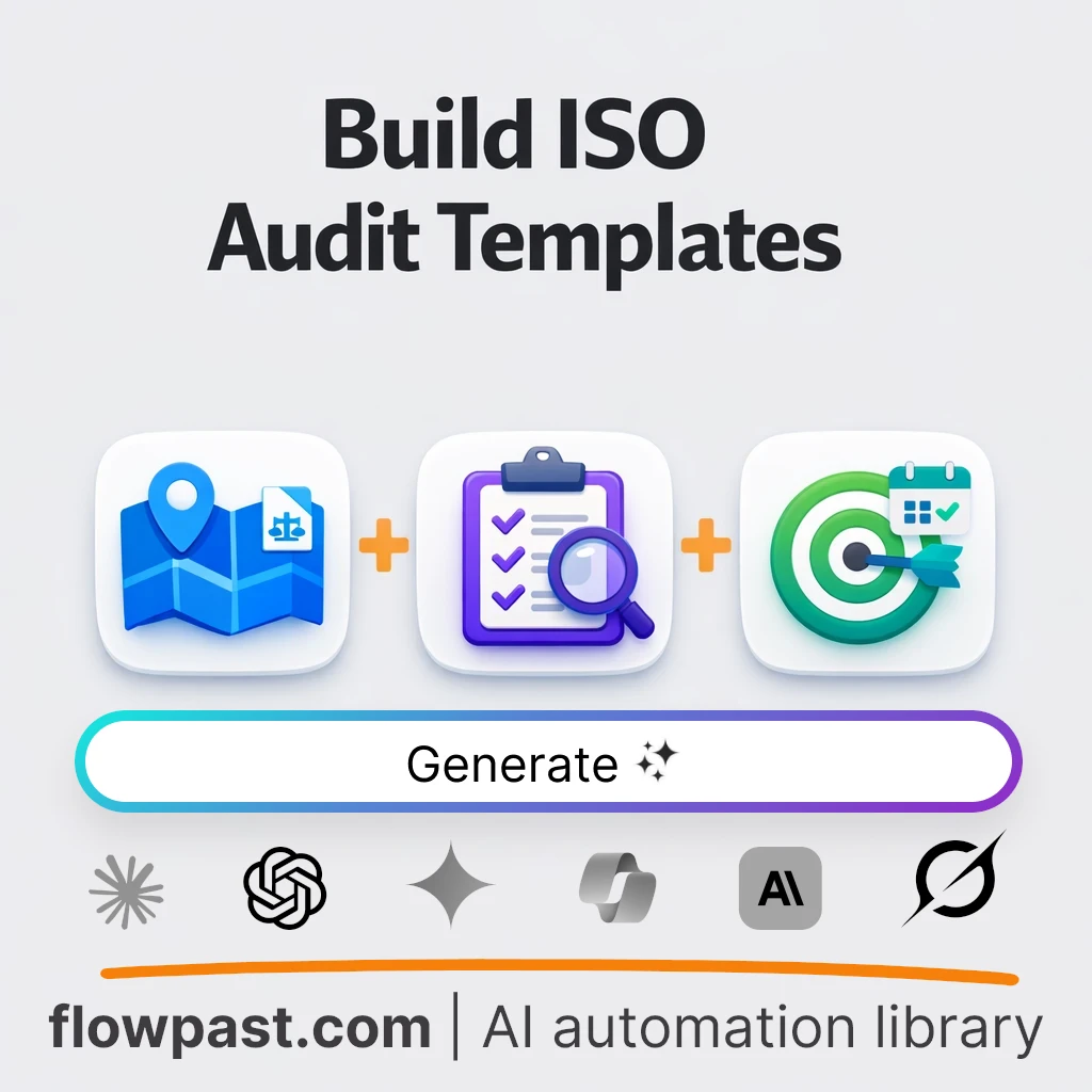 Build ISO 19011 Legal Audit Templates AI Prompt - AI prompt template