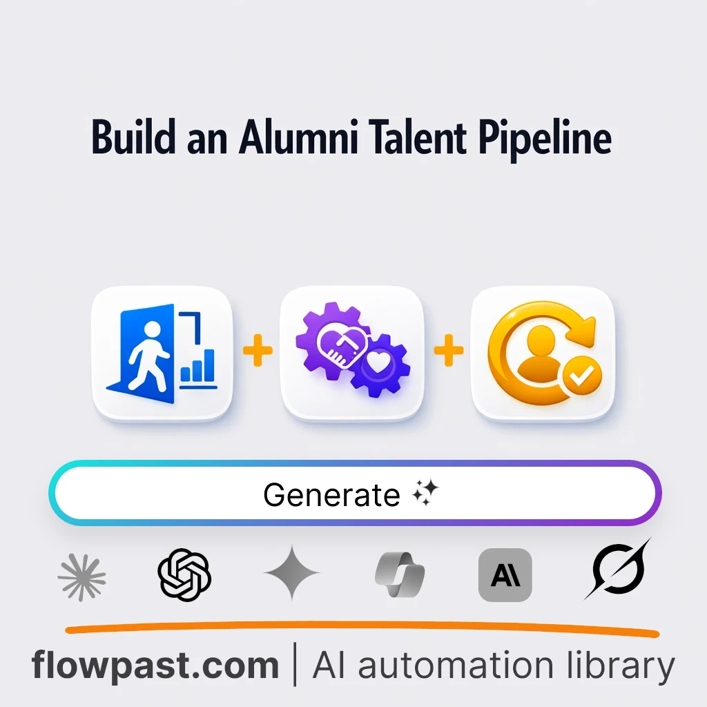 Build an Alumni Talent Reserve Blueprint with this AI Prompt - AI prompt template