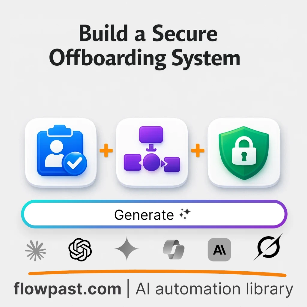 Create Secure Employee Offboarding Workflows AI Prompt - AI prompt template
