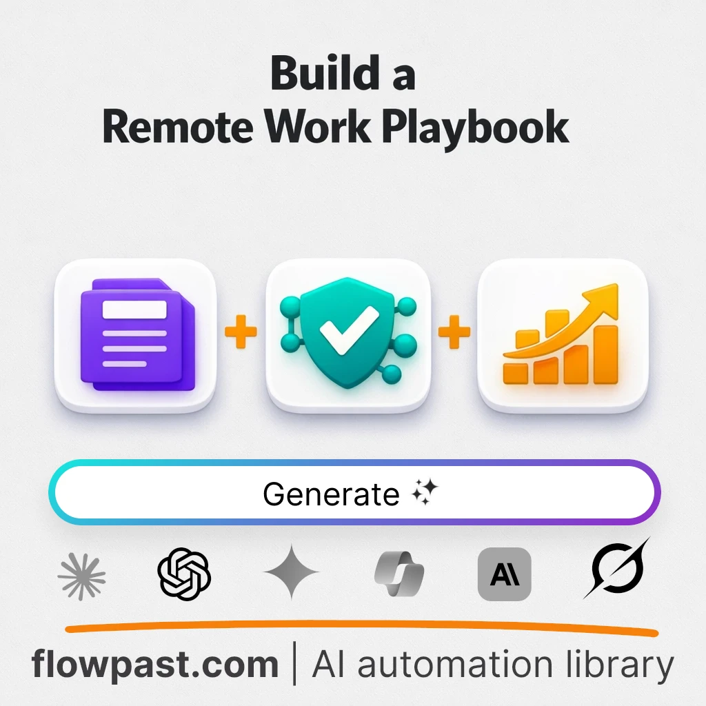 Create a Distributed Work Policy with this AI Prompt - AI prompt template