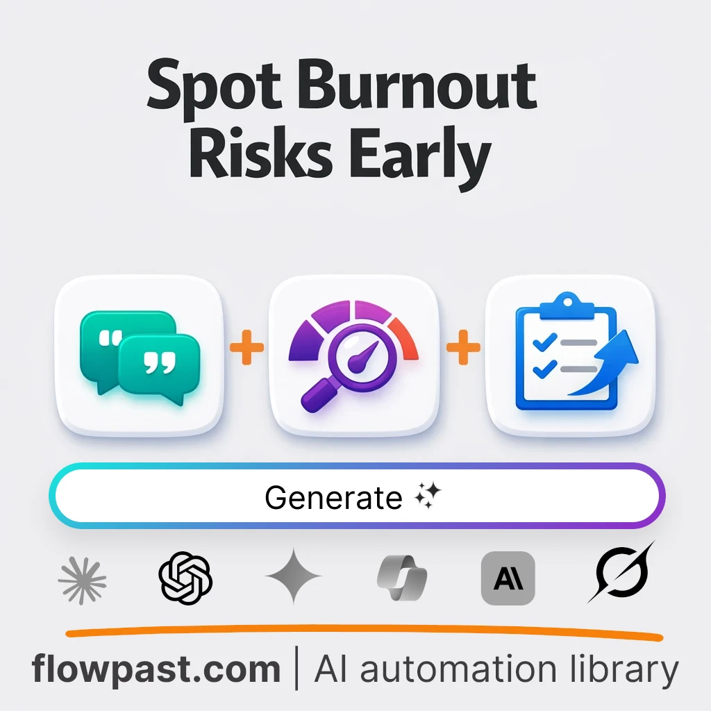 Create a Burnout Risk Prevention Plan AI Prompt - AI prompt template